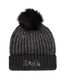 Зимна шапка с помпон Anekke