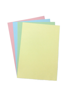 Копирен картон Maestro Color А4 160g, 4х10 листа пастел