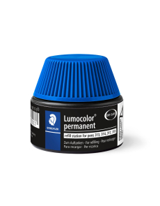 Мастило Staedtler 487 17 за перм. м-ри,15ml, синьо