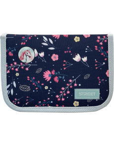 Несесер Street Blossom, 1 цип, 1 преграда, 20.5x14.5x4cm