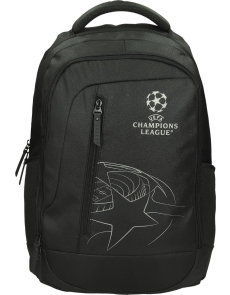 Раница UEFA, 33х14х48 cm, черна