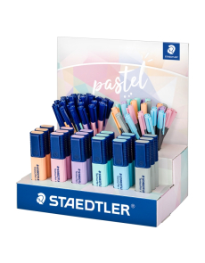 Дисплей Staedtler Pastel Writing, 78 броя