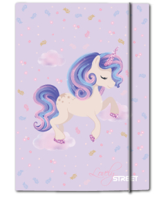 Папка с ластик Street Lovely Tale A4, 1 cm