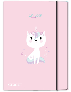 Папка с ластик Street Lovely Tale A4, 1 cm