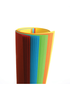 Копирна хартия Caribic 65х92, 90g, 5 х 10 листа.наситен