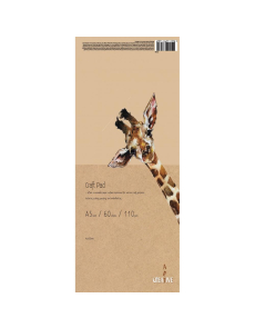 Скицник Craft Pad А5, 110 g, 60 листа