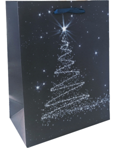 Подаръчна торбичка XMAS M, 77674, 18x23x10 cm