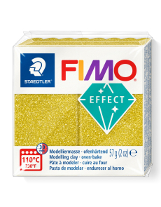 Полимерна глина Staedtler Fimo Effect,57g, блестящо златист 112