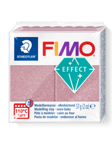 Полимерна глина Staedtler Fimo Effect,57g, блестящо розов 212