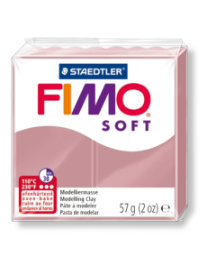 Полимерна глина Staedtler Fimo Soft, 57 g, розов 205