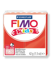 Полимерна глина Staedtler Fimo Kids,42g, червен 2