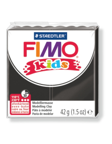 Полимерна глина Staedtler Fimo Kids,42g, черен 9