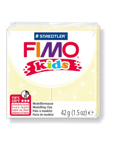 Полимерна глина Staedtler Fimo Kids,42g, перлено жълт 106