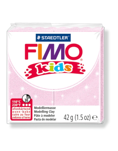 Полимерна глина Staedtler Fimo Kids,42g, перлено розов 206