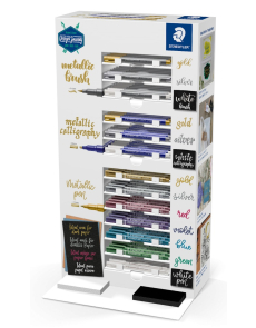 Дисплей маркери Staedtler Metallic, 130 броя