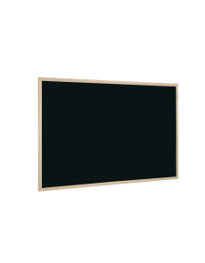 Дъска Bi-Office черна с дървена рамка, 40х60 cm
