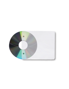 Джоб за CD, полипропиленов, с перфорация, опаковка 10