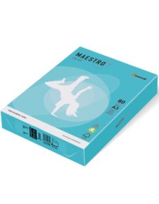 Копирна хартия Maestro Color 80g опаковка 500, син AB48