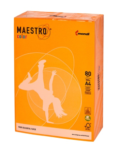 Копирна хартия Maestro Color 80g опаковка 500 старо злато AG10