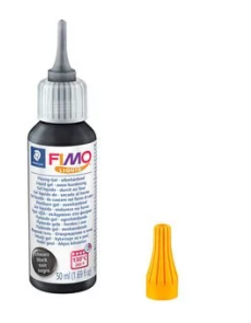 Гел за декорации Staedtler Fimo, 50ml, черен