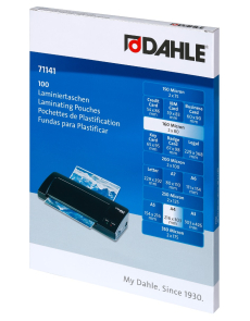 Фолио за ламиниране Dahle А4, 216x303mm, 80 микрона опаковка 100