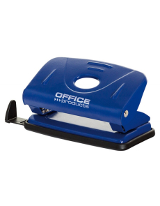 Перфоратор Office Products, до 12л, метален, син