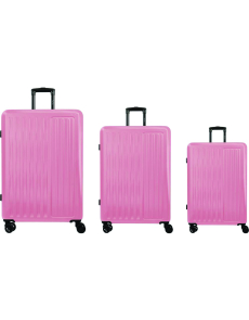 Комплект куфари Pierre Cardin, 3 броя, розов