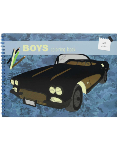 Книжка за оцветяване Creative, А4, 31 стр., Cars