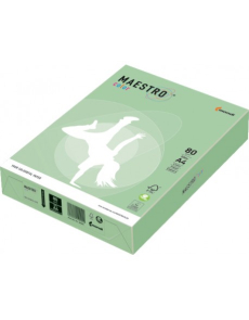 Копирна хартия Maestro Color 80g опаковка 500, светло зелен MG28