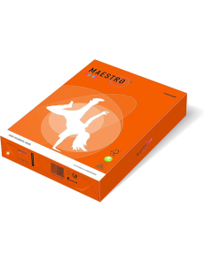 Копирна хартия Maestro Color 80g опаковка 500, оранжев OR43