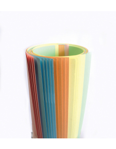 Копирен картон Caribic 65х92,170g, 5 х 5л. пастел