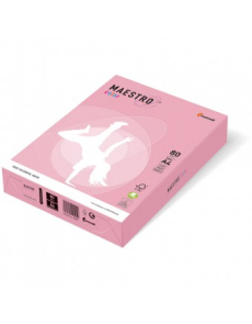 Копирна хартия Maestro Color 80g опаковка 500, розов PI25