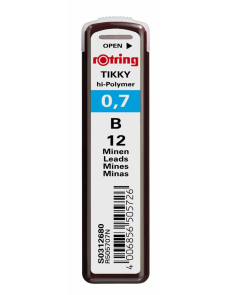 Графити Rotring за Автоматичен молив, 0.7mm, B
