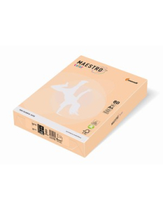 Копирна хартия Maestro Color 80g опаковка 500,бледо оранжев SA24