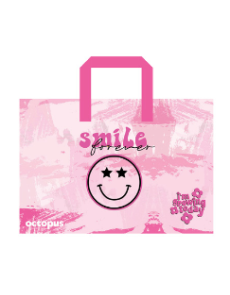 Текстилна чанта Octopus, за блок No5, Smile