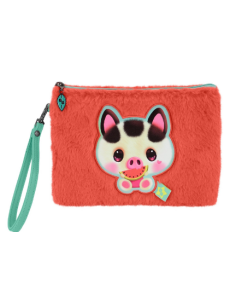 Несесер Bangoberry Piggy Pig, плюшен, 24х17х2см