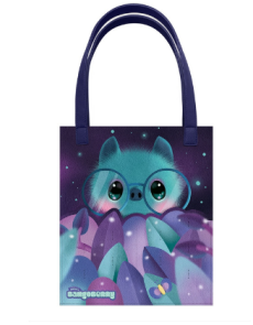 Чанта Bangoberry Batty Bat, с джоб, 24х28х2см