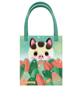 Чанта Bangoberry Piggy Pig, с джоб, 24х28х2см