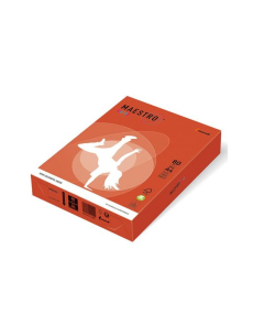 Копирна хартия Maestro Color 80g опаковка 500, тъмно оранжев ZR09