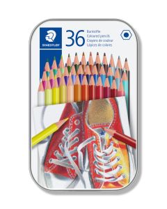 Цветни моливи Staedtler Comic 175, 36 цвята в метална кутия
