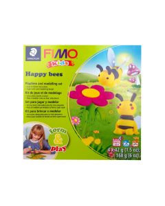 Комплект глина Staedtler Fimo Kids, 4x42g, Happy Bees